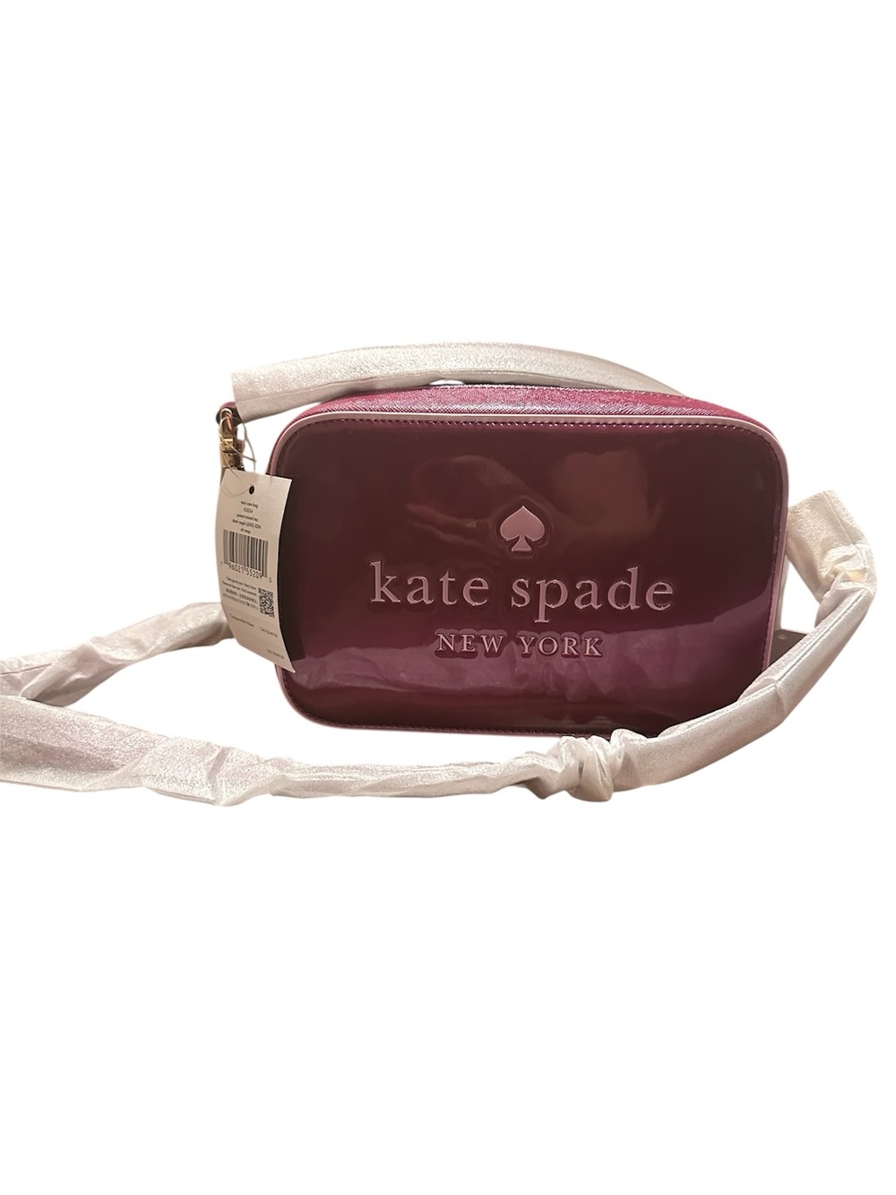 kate spade Mini Camera Crossbody in Raspberry. NWT